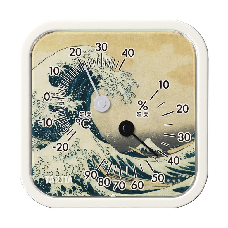 TANITA（タニタ） [日本製] アナログ温湿度計 浮世絵デザイン TT-587