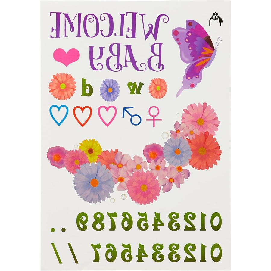 Baby Purimaマタニティペイントシールマタニティ フォト 用 ボディ シール ベリーペイント ペイント マタニティ 花と蝶イラスト Coconina Shop 通販 Yahoo ショッピング