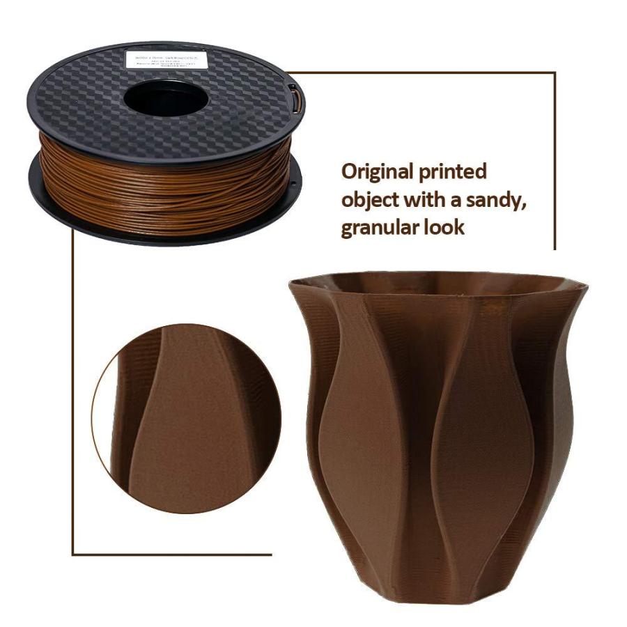 Pxmalion Wood ウッド 3dプリンター用木造フィラメント素材 マテリアル木材木質材料 1 75mm径 正味量1kg 2 2lb Coconina Shop 通販 Yahoo ショッピング