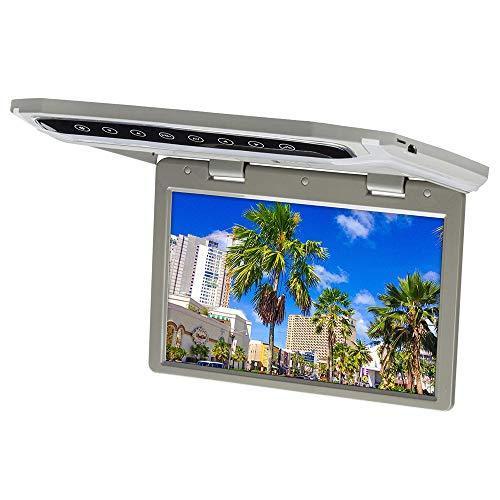 春夏新色 アイリスプラザ カー用品 車 フリップダウンモニター 10 2インチ 液晶 グレー Ledルームランプ搭載 薄型 角度調整 F 0102 H 新着商品 Www Dijanacaric Com