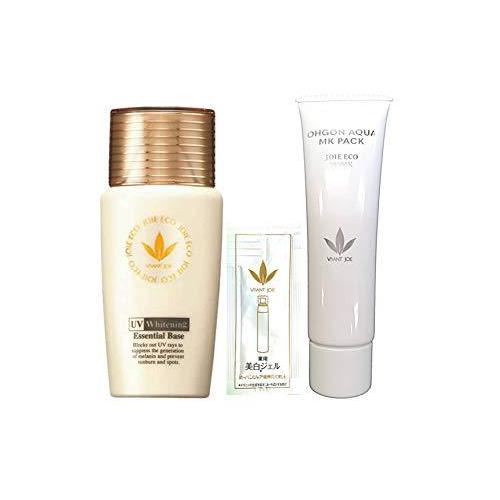 代引不可 トリプル美白セットビーバンジョア 薬用uv美白エッセンシャルベース 52ml 赤ちゃんも使える 特典オウゴンパック 薬用オウゴンアクアm 新品 Www Thedailyspud Com