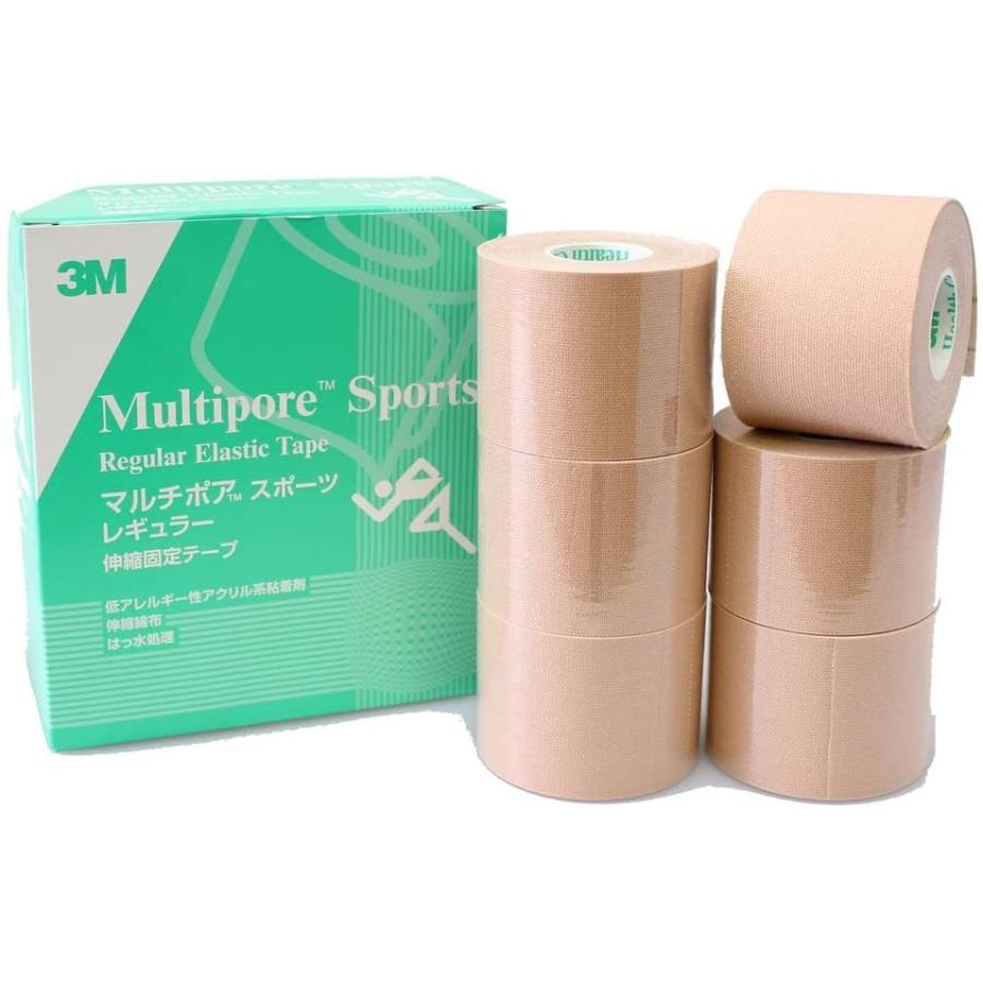 日本最大級の品揃え 3m スリーエム キネシオロジー テーピング マルチポアスポーツ レギュラー 50mm 6巻 Wantannas Go Id