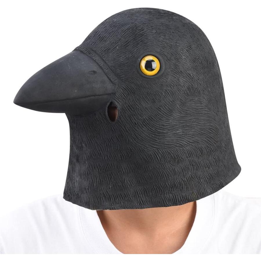 カラス マスク アニマルマスク ラテックス マスク 動物マスク ハロウィーン マスク コスチューム マスク マスク 仮面 仮装パーティー 文 Coconina Shop 通販 Yahoo ショッピング
