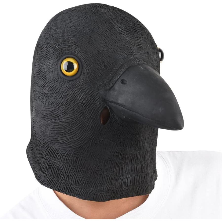 カラス マスク アニマルマスク ラテックス マスク 動物マスク ハロウィーン マスク コスチューム マスク マスク 仮面 仮装パーティー 文 Coconina Shop 通販 Yahoo ショッピング
