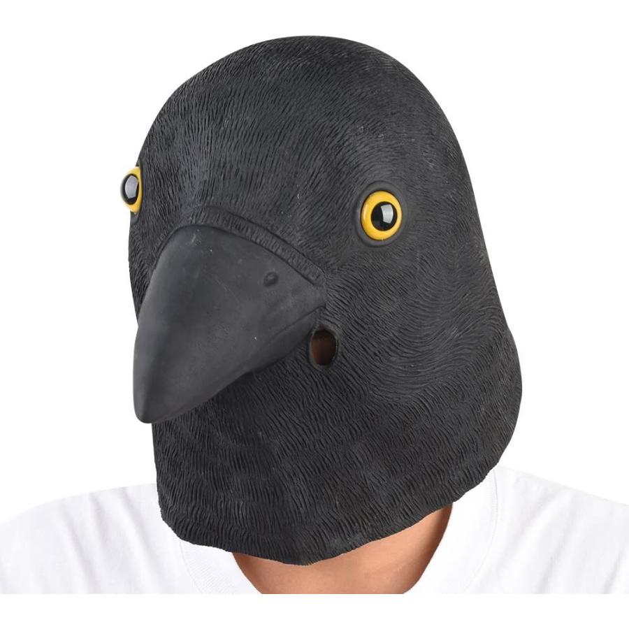 カラス マスク アニマルマスク ラテックス マスク 動物マスク ハロウィーン マスク コスチューム マスク マスク 仮面 仮装パーティー 文 Coconina Shop 通販 Yahoo ショッピング