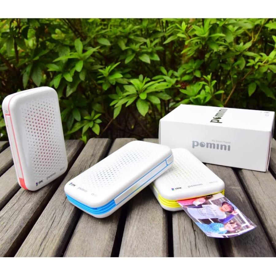 ポミニ(pomini) スマホ専用ポータブルプリンター イエロー MA-100PY|coconina|03