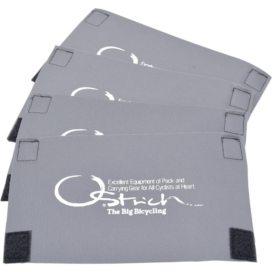 高価値 オーストリッチ Ostrich 輪行アクセサリー フレームカバーb 4枚セット グレー Cisama Sc Gov Br