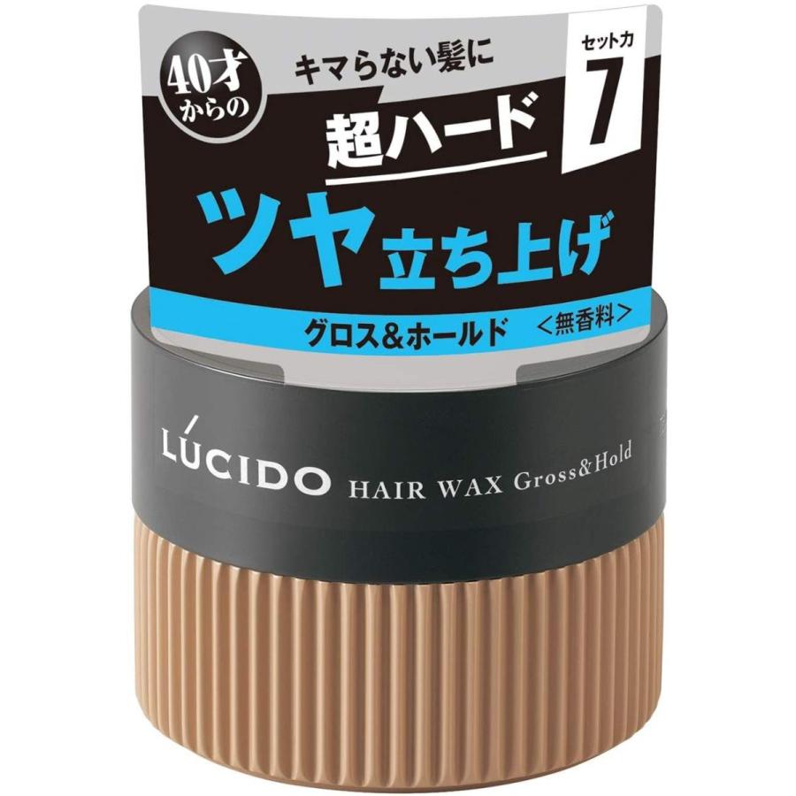 Lucido ルシード ヘアワックス グロス ホールド メンズ スタイリング剤 無香料 80g Coconina Shop 通販 Yahoo ショッピング