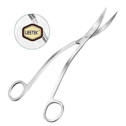 Ueetek 水草トリミング 水草 ハサミ ウェーブ ステンレス 水生植物 トング 水槽 アクアリウム 水族館アクセサリー Majesticxpress Com