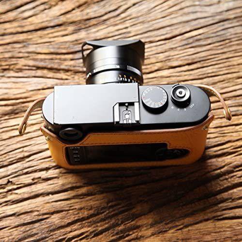 cam-in (カムイン) カメラケース ライカ LEICA M8、M9用 イタリアンレザー (CA027シリーズ(アプリコット))｜coconina｜09