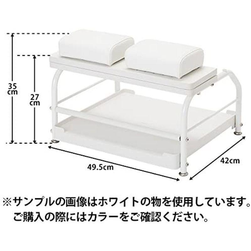 2way フットステージ ホワイト フットワゴン フットバスワゴン ペディキュア フットケア ネイルチェア ネイルワゴン ペディキュア台 001 Coconina Shop 通販 Yahoo ショッピング