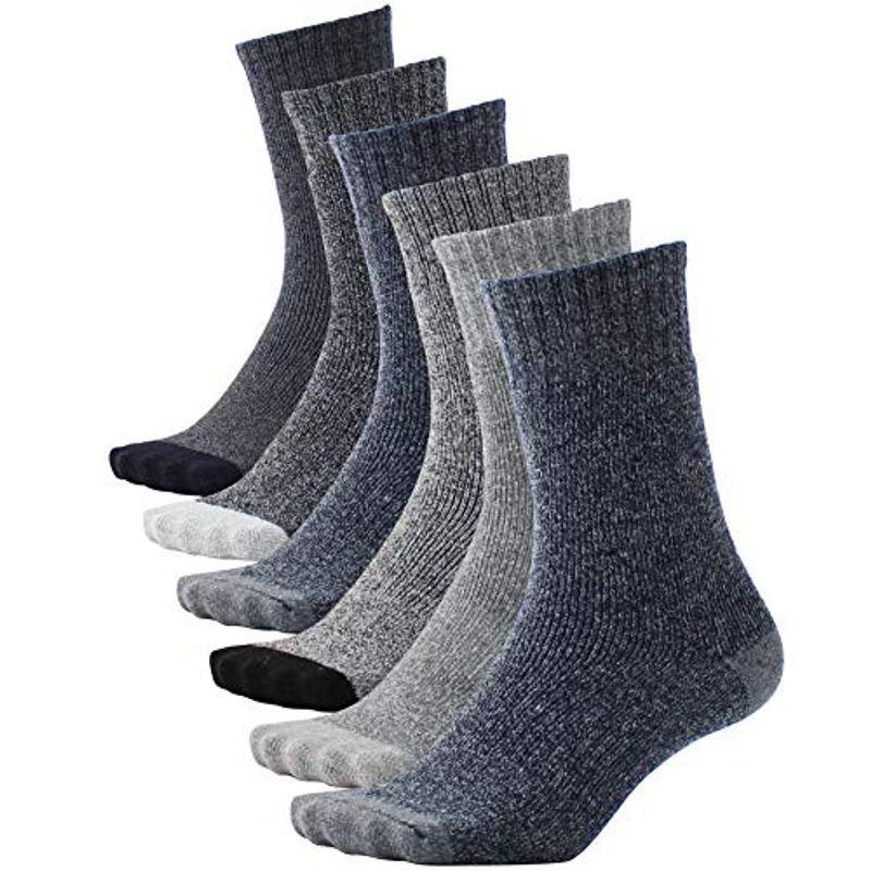おすすめ 靴下 靴下 メンズ 厚手 パイルソックス カジュアル 杢柄 春秋冬 25 27cm 6足セット Www Threeriversofs Com