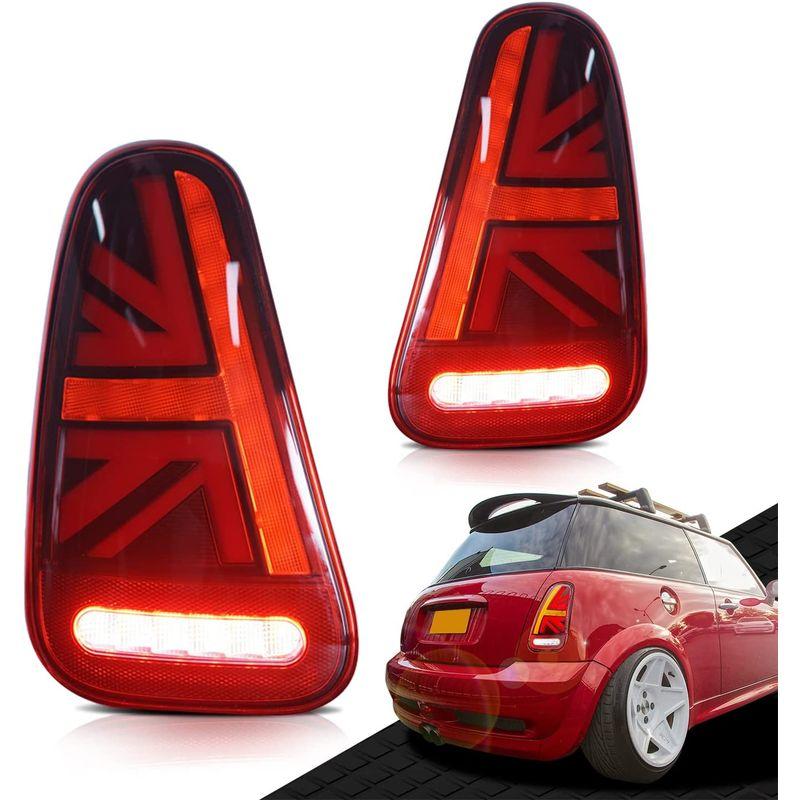選択 ユニオンジャックテールランプセット スモーク MINI F系前期用