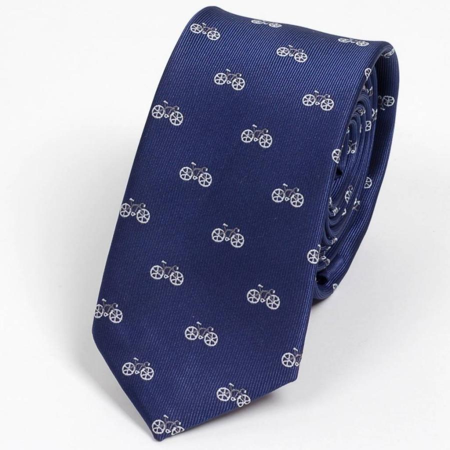 ネクタイ スリム ナロータイ 車 自転車 乗り物 パターン デザイン 黒、ネイビー レッドワイン系の 4柄　大剣幅6cm |  | 11