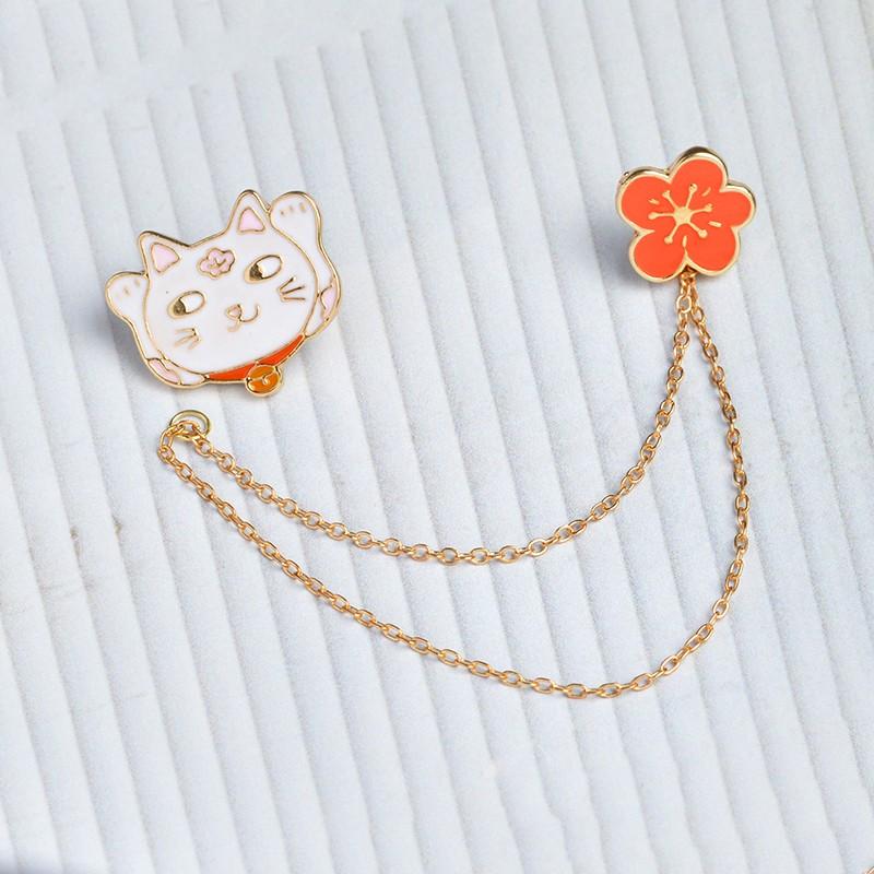 ピンバッジ ラペルピン ピンブローチ メンズ レディース アクセサリー 飾り 猫 犬 クジラ スペース 富士山 など面白いイラスト風 |  | 21