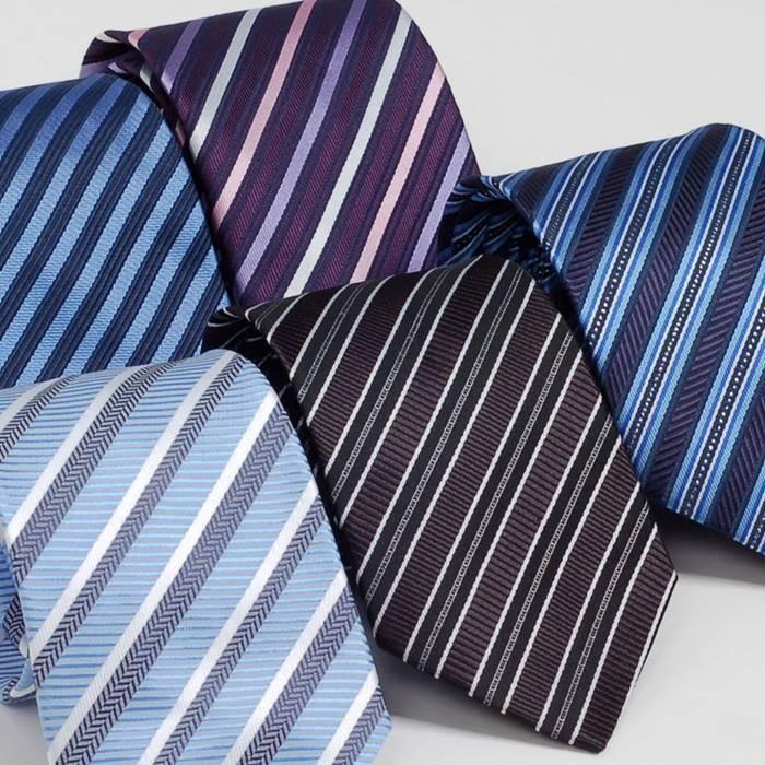 ネクタイ ストライプ レジメンタル おしゃれ メンズ ビジネスネクタイ クラシック ブルー系 ブラック系 パープル系 大剣幅8cm | 