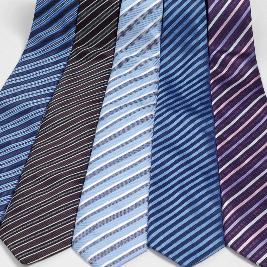ネクタイ ストライプ レジメンタル おしゃれ メンズ ビジネスネクタイ クラシック ブルー系 ブラック系 パープル系 大剣幅8cm |  | 10