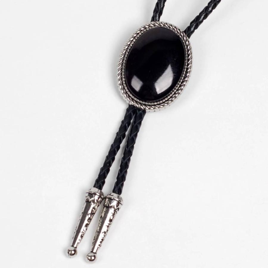 ループタイ ボロタイ ビッグ ナチュラル アゲート ストーン ペンダント メンズアクセサリー 紳士用 ジュエリー 紐付き ロープタイ ロック付き グリーン ブラック |  | 09