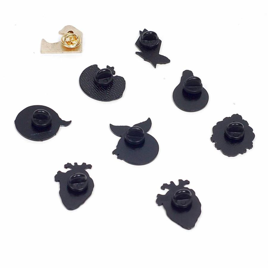 ピンバッジ ブローチ クジラ ハート 波 海洋 WHALE ウェーブ メンズ レディース ラペルピン バッジ アクセサリー、送料込み、送料無料 |  | 17