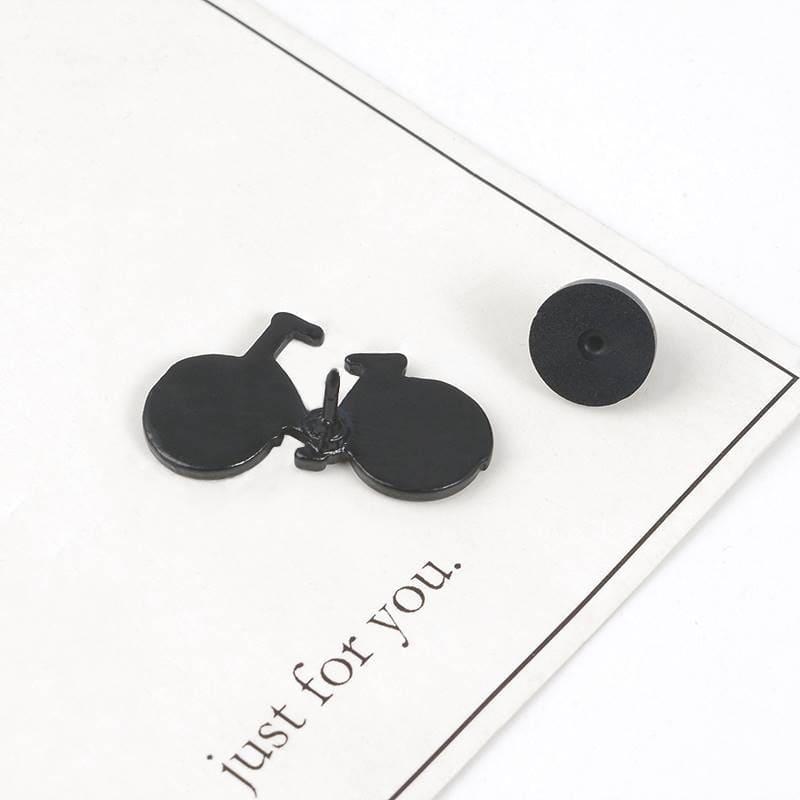 ピンバッジ ブローチ ワイン 瓶とグラスセット 自転車 メンズ レディース ラペルピン バッジ アクセサリー、送料込み、送料無料 |  | 09