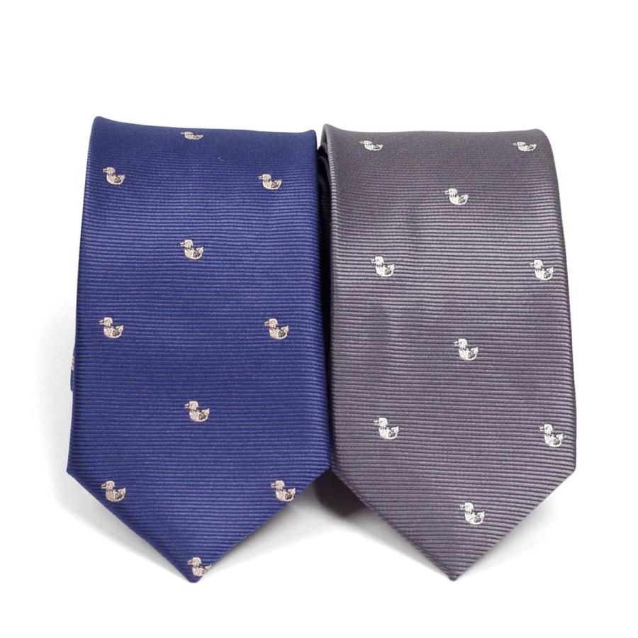 ネクタイ メンズ アヒル ドット柄 パターン ２色 かわいい おしゃれ ビジネス ナロータイ スリム デザイン 大剣幅 6.5cm |  | 04