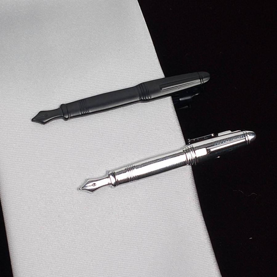 ネクタイピン タイバー タイクリップ メガネ サックスフォン ハサミ ペン サメ モチーフ 職業や趣味をアピールできるアクセサリー アイテム |  | 06