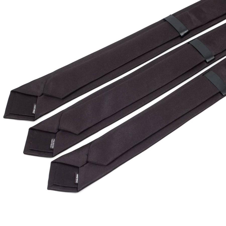 ネクタイ メンズ スリム ナロータイ 白 刺繍 クモ ヤモリ スパイダーマン モチーフ ブラック 黒 無地 ワンポイント デザイン 大剣幅 5cm 3種 |  | 04