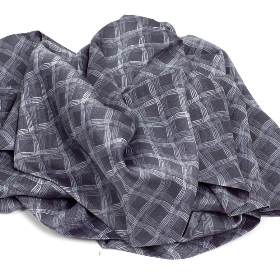 ストール シルクタッチ 細長 マフラー メンズ ネック スカーフ ハウンドトゥース、幾何学模様柄 星模様 ソフト スカーフ 表裏ない　2枚重ね縫い |  | 10