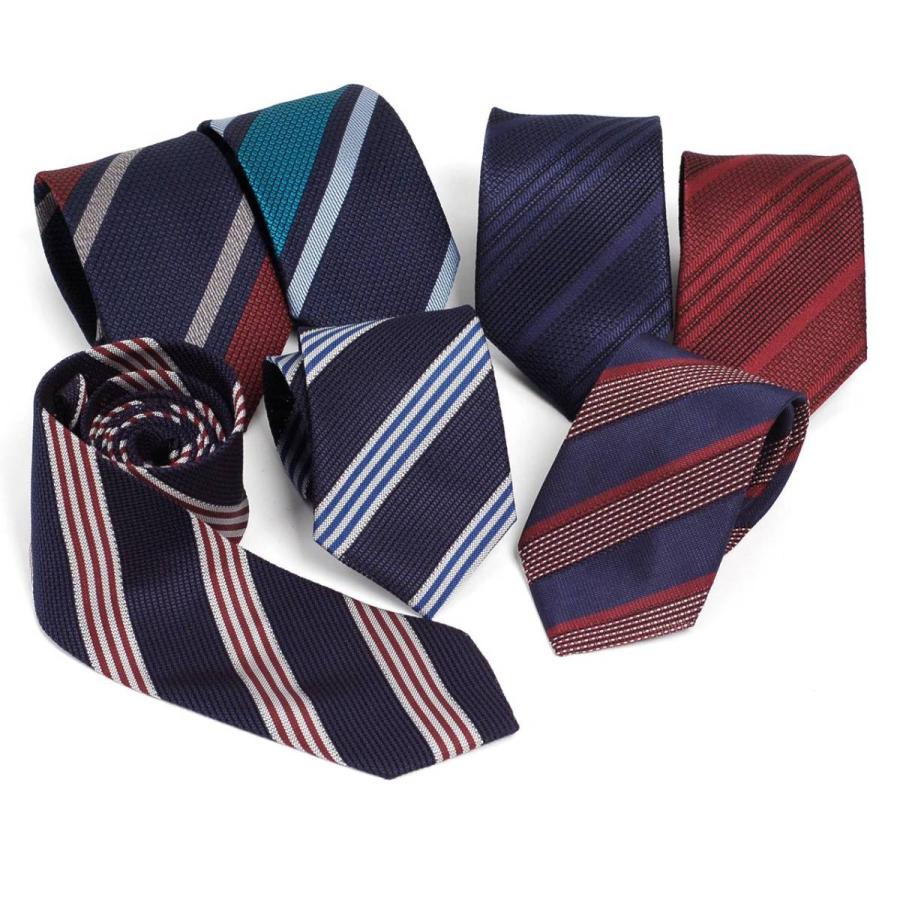 ネクタイ メンズ ニット 編み 生地 レジメンタル ストライプ柄 ７デザイン レアもの おしゃれ ビジネス ファッション 大剣幅 8cm |  | 08