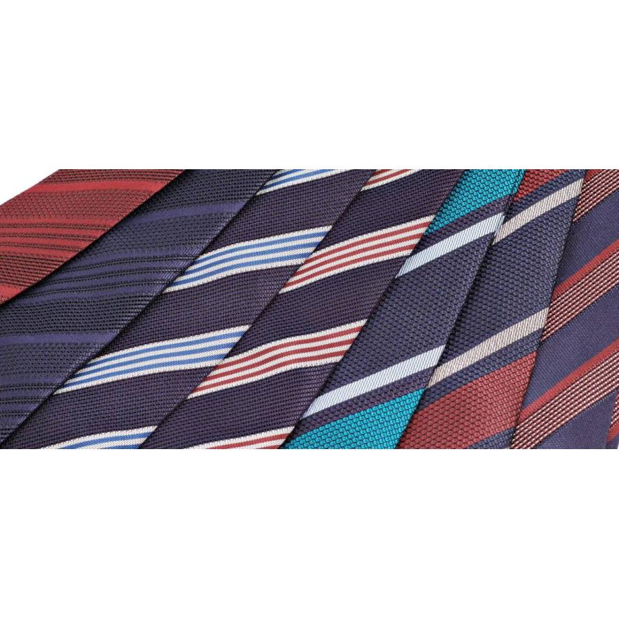 ネクタイ メンズ ニット 編み 生地 レジメンタル ストライプ柄 ７デザイン レアもの おしゃれ ビジネス ファッション 大剣幅 8cm |  | 12