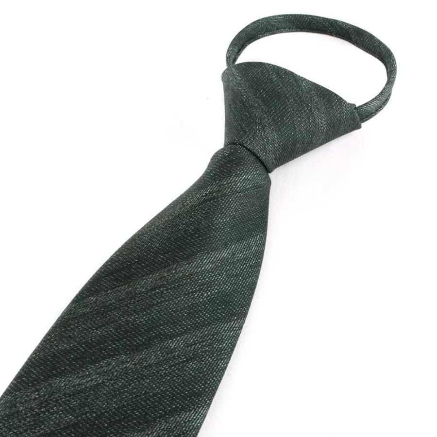 ワンタッチネクタイ スリムネクタイ メンズ ロック有り ジッパー仕様 装着簡単 ジッパー ストッパー付き 良質 大剣幅 7cm 送料無料 秋ににあうカラー多数 |  | 19