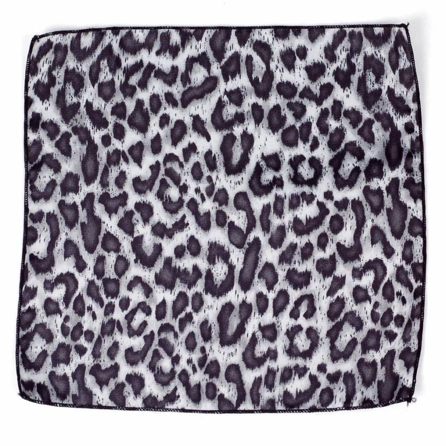 ポケットチーフ ハンカチ ヒョウ柄、チェック柄 ペイズリーなど 10種 一枚でジャケットの胸元が個性的に変わるチーフ飾り！送料無料 |  | 12