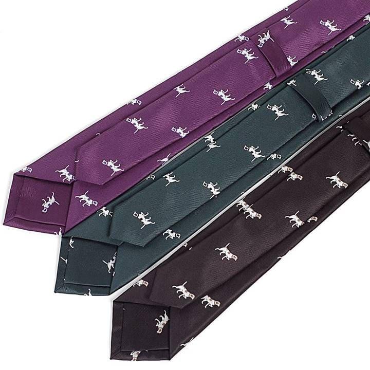 ネクタイ メンズ 犬 ペット ドッグ柄 パターン かわいい おしゃれ ビジネス ナロータイ スリム デザイン 大剣幅 6cm 送料無料 3色 ブラック グリーン パープル |  | 06