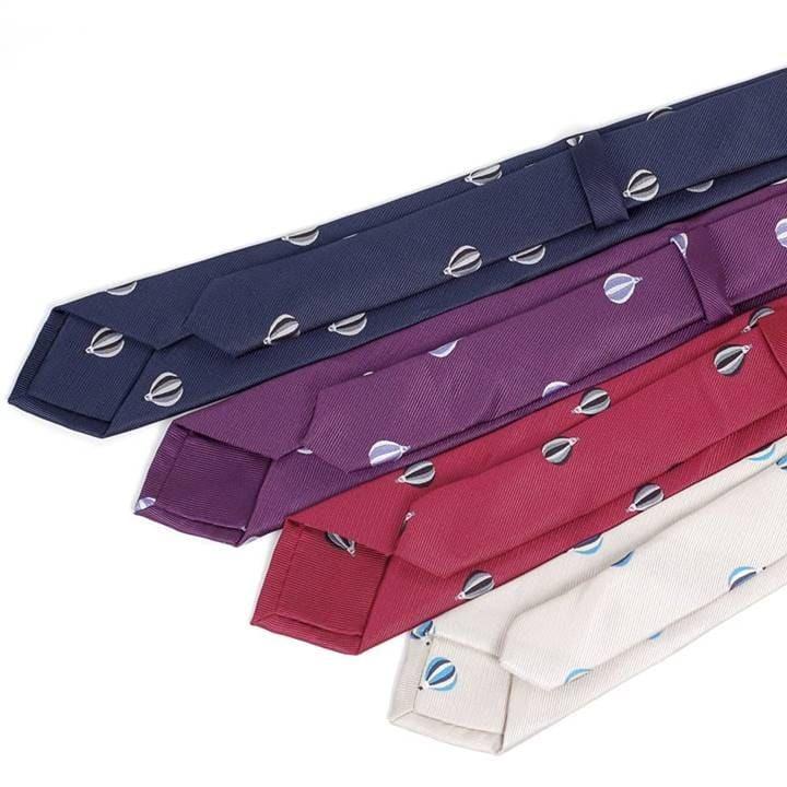 ネクタイ メンズ 気球 バルーン柄 パターン かわいい おしゃれ ビジネス カジュアル ナロータイ スリム デザイン 大剣幅 6cm 送料無料 4色 |  | 07