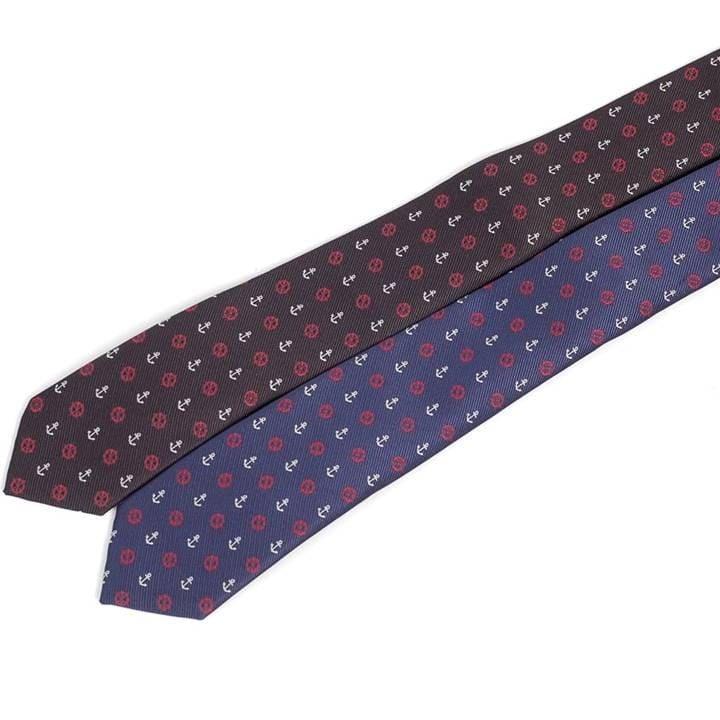 ネクタイ メンズ 碇 アンカー 舵 ラダー 海洋 マリーン柄 パターン かわいい おしゃれ ビジネス ナロータイ スリム デザイン 大剣幅 6cm 送料無料 2色 |  | 05