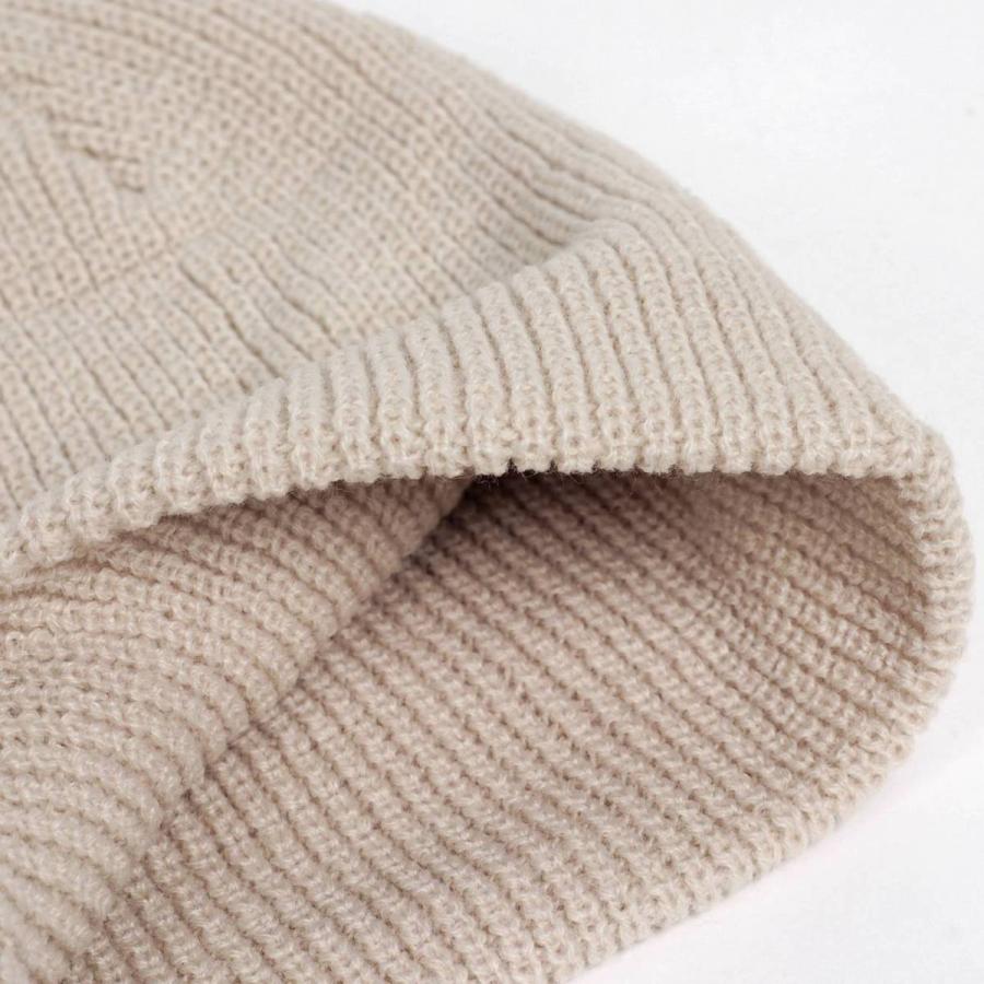 ニット帽 ショート ビーニー ワッチ 浅め 太リブ メンズ レディース 男女併用 伸縮性抜群のテレコ生地 秋冬 9色 送料無料 |  | 14