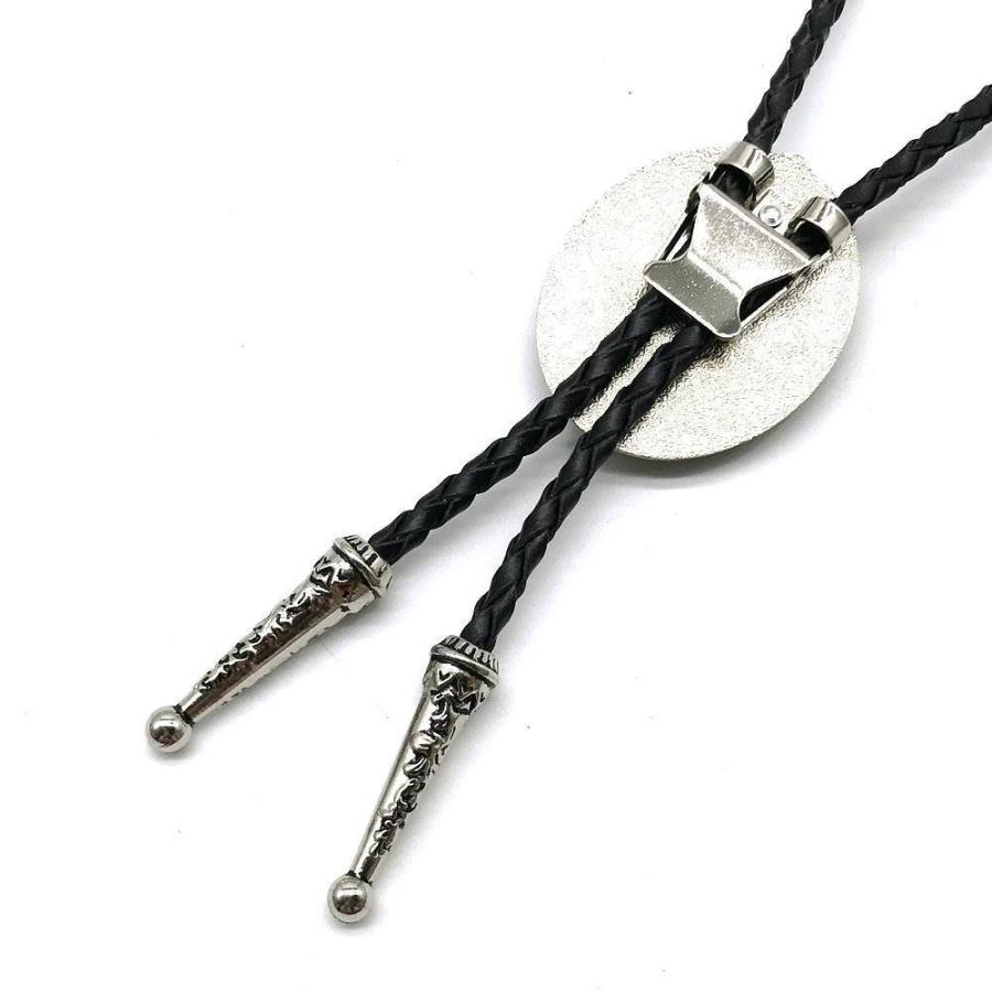 ループタイ ボロタイ ナチュラル ペイズリー 幾何学 ストーン オーバル ペンダント 紳士用 ジュエリー メンズアクセサリー 革紐 ロープタイ ロック付き 送料無料 |  | 13