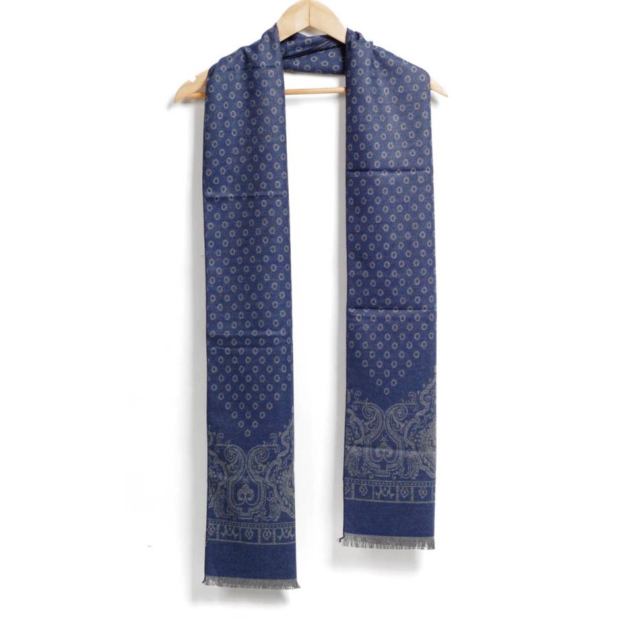 [秋冬] ストール マフラー カシミヤタッチ メンズ ネック スカーフ ドット柄 チェック柄 細長スカーフ ロング フリンジ ストール 6色 180x30cm |  | 08