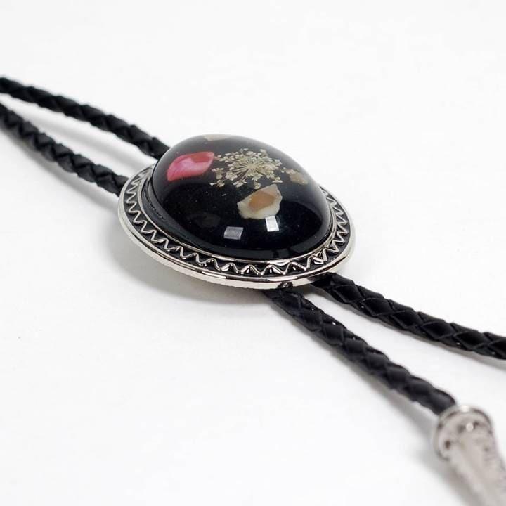 ループタイ ボロタイ ビッグ ガラス お花飾り オーバル ペンダント メンズアクセサリー 紳士用 ジュエリー 紐付き ロープタイ ロック付き 敬老の日 送料無料 |  | 02