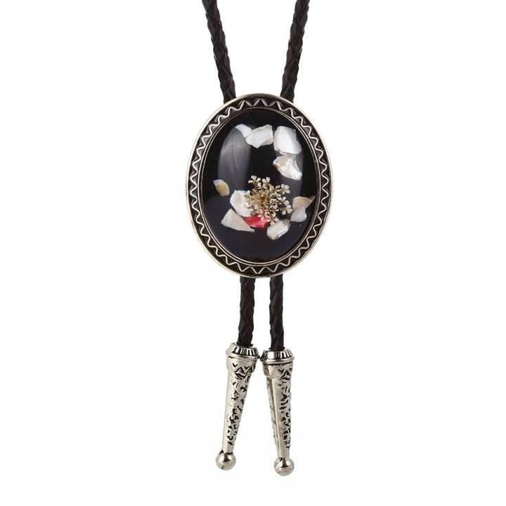 ループタイ ボロタイ ビッグ ガラス お花飾り オーバル ペンダント メンズアクセサリー 紳士用 ジュエリー 紐付き ロープタイ ロック付き 敬老の日 送料無料 |  | 04