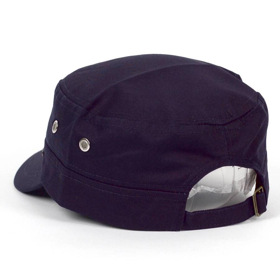 ワークキャップ 帽子 ソリッド シンプル プレート飾り キャップ メンズ レディース 男女兼用サイズ（58cm） サイズ調整 ベルト付き 4色 |  | 07