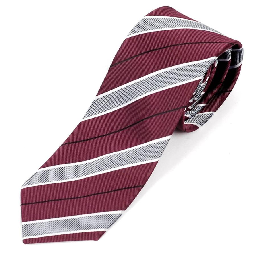 AURALEE 赤 ストライプ ネクタイ AURALEE 赤 ストライプ ネクタイ AURALEE 赤 ストライプ ネクタイ