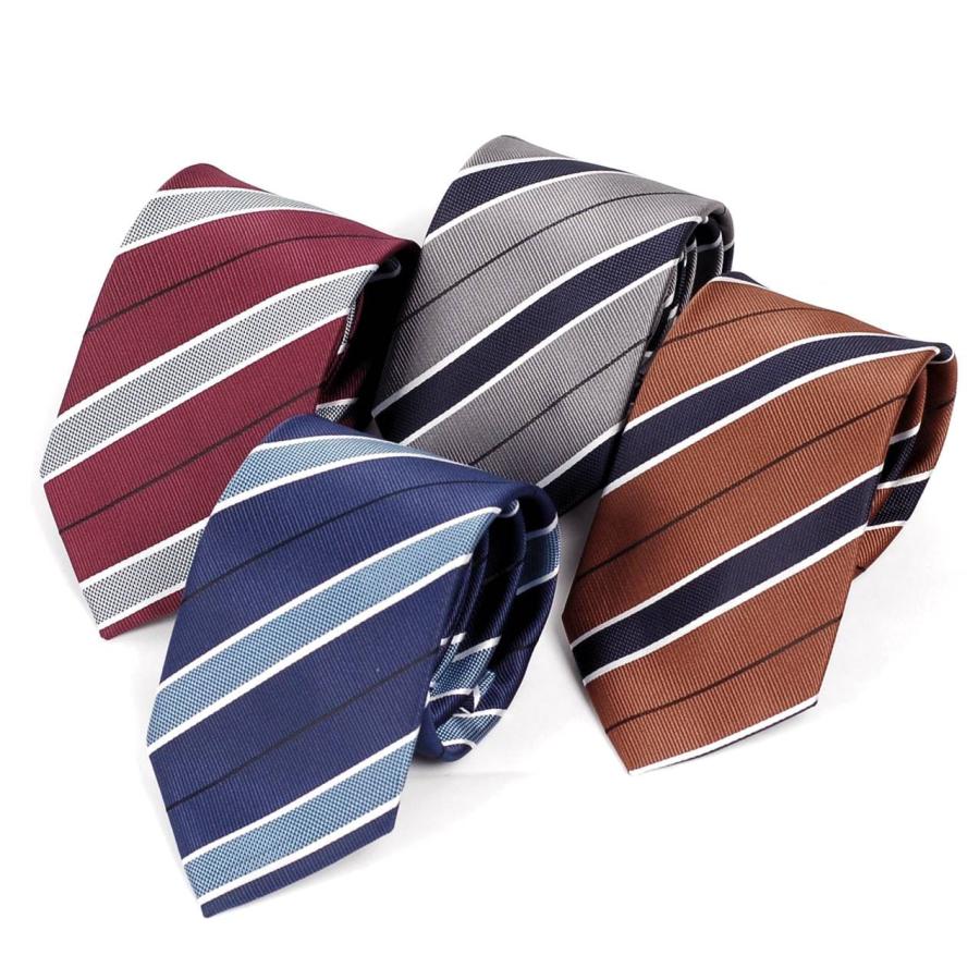 新品・未使用　バーバリーロンドン　ネクタイ　ストライプ　レジメンタル　ビジネス バーバリーズ ネクタイ レジメンタル ストライプ ゴールド × ネイビー