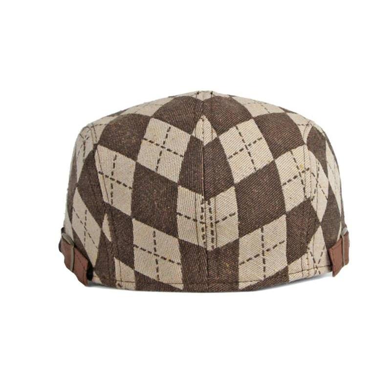 ハンチング [送料無料] アーガイル チェック メンズ レディース 帽子