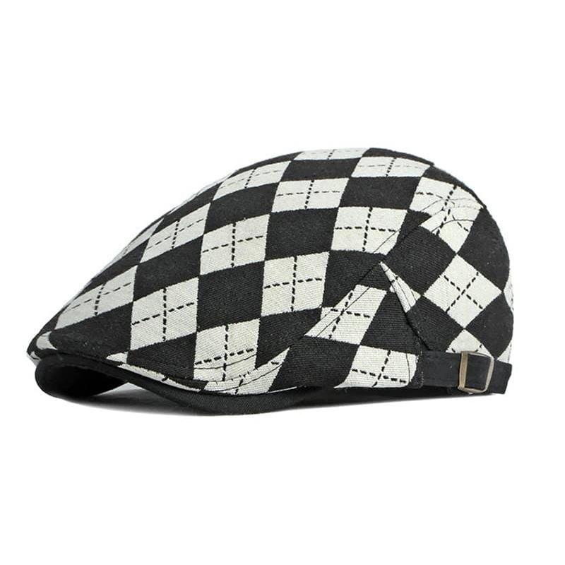 ハンチング [送料無料] アーガイル チェック メンズ レディース 帽子