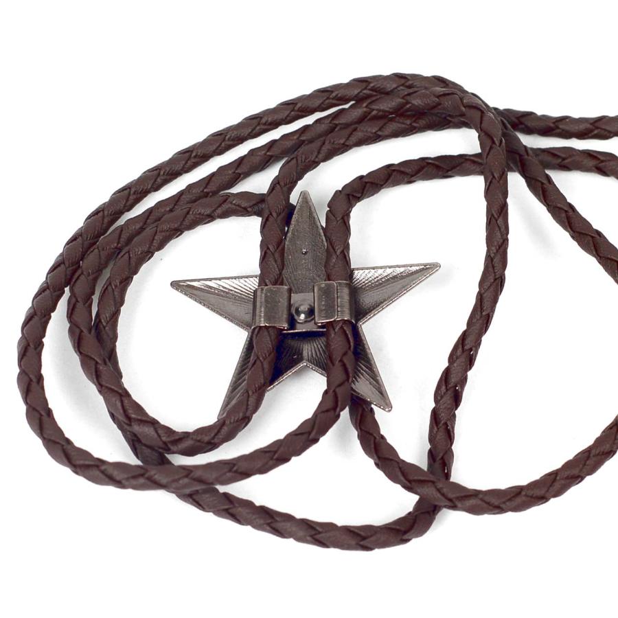 ループタイ ボロタイ スター 星 亜鉛合金 ウェスタン ペンダント ナイロン ロープ メンズアクセサリー 紳士用 ジュエリー 合成皮革 レザーロープ |  | 11