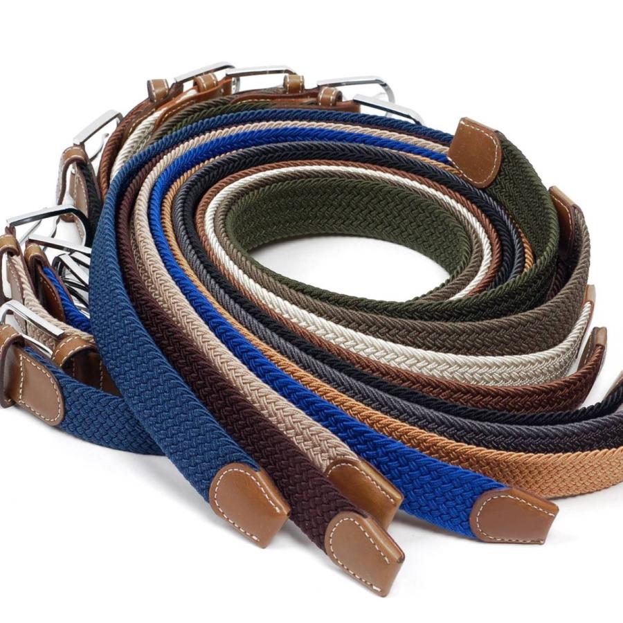 ベルト ストレッチ メッシュ 編み 穴なし 伸縮 無段階で調整自由 無地 ソリッドカラー カジュアル ゴルフ アウトドアに 男女兼用 ユニセックス |  | 18