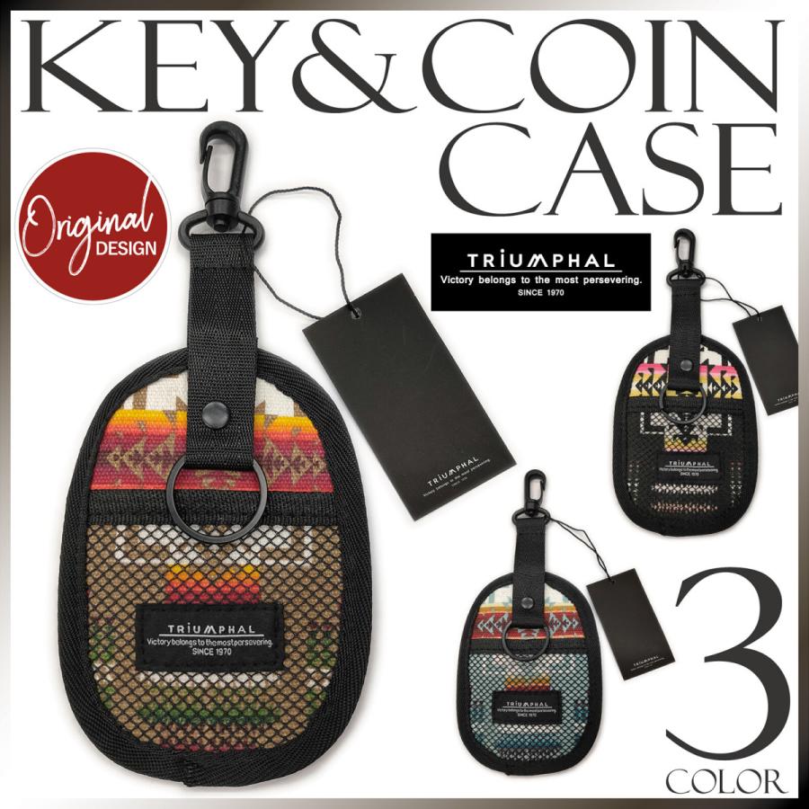 キーケース ネイティブ柄 コインケース プチ財布 コンパクト ウォレット 機能性 メンズ レディース 男女共用 小サイズ 鍵入れ 小銭入れ 小物 雑貨 |  | 04