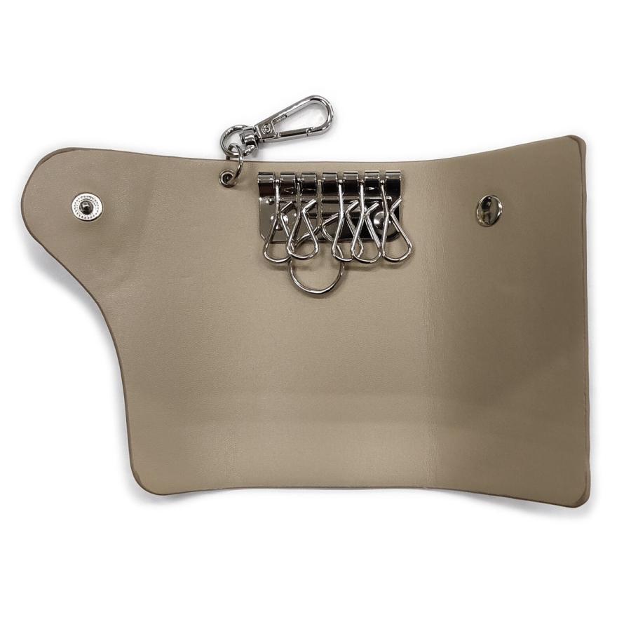 キーケース コンチョ飾り フェイク・マイクロスウェード素材 コンパクト メンズ レディース 男女共用 小サイズ 鍵入れ 小物 雑貨 |  | 08