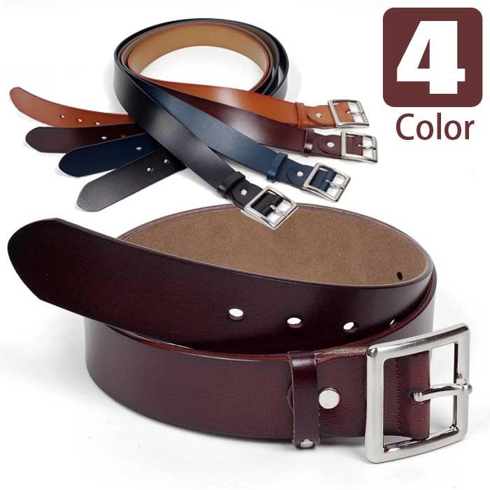 ベルト レザーベルト シンプル 牛革 男女兼用 ユニセックス サイズ調整可能 幅 3.8cm 人気商品 チョコ、キャメル、ブラック、ネイビー 4色 | 